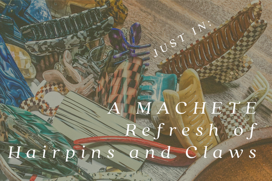 A fresh batch of MACHETE Hair Accessories