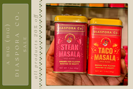 ALL Diaspora Co Products 20% off!