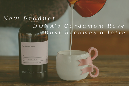 Rose Cardamom Concentrate: now available as a concentrate!