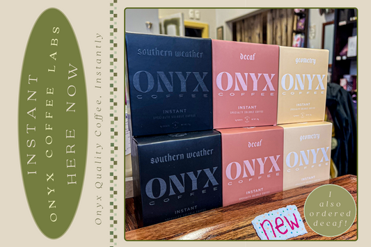 Onyx Quality Coffee, Instantly