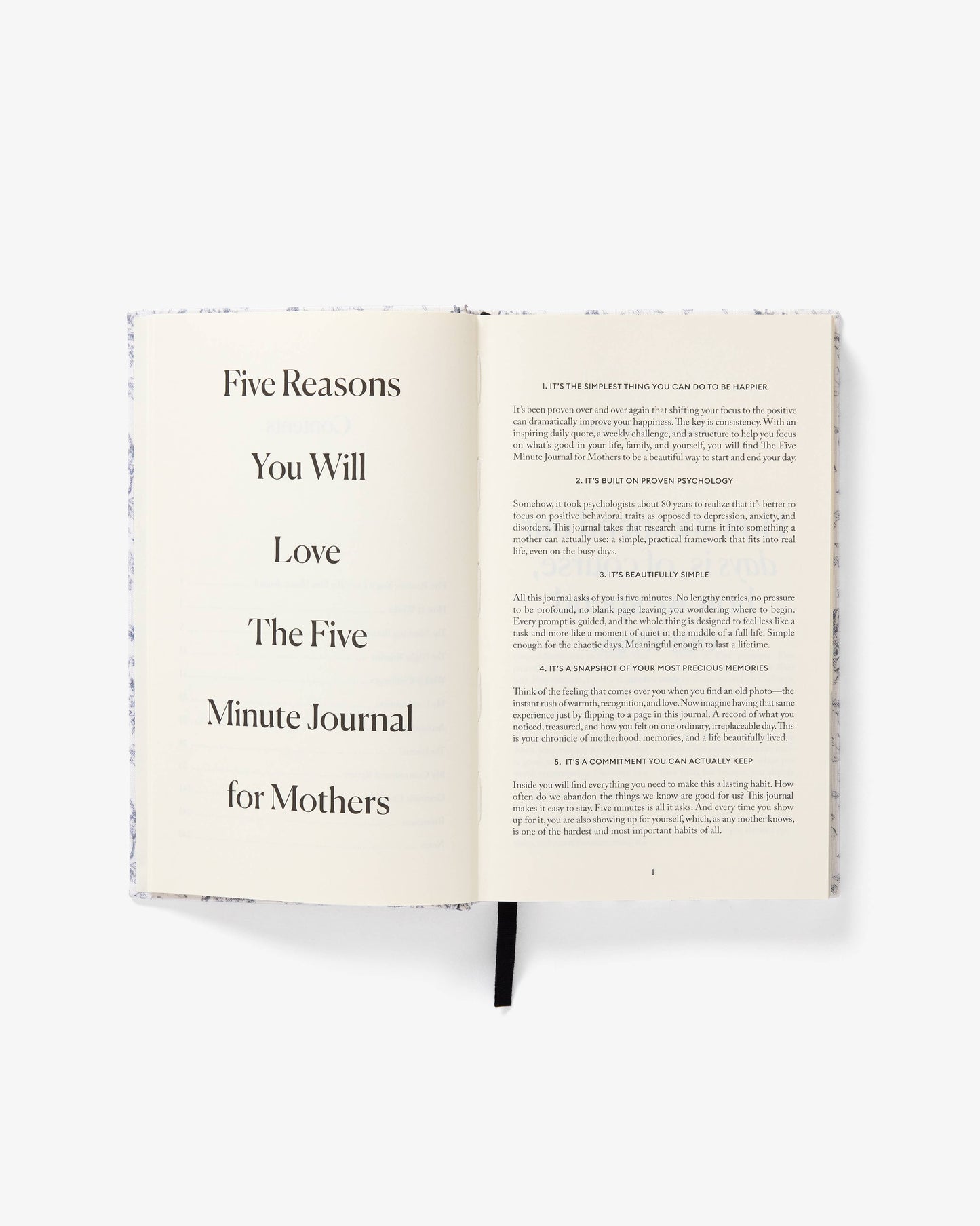 The Five Minute Journal for Mothers