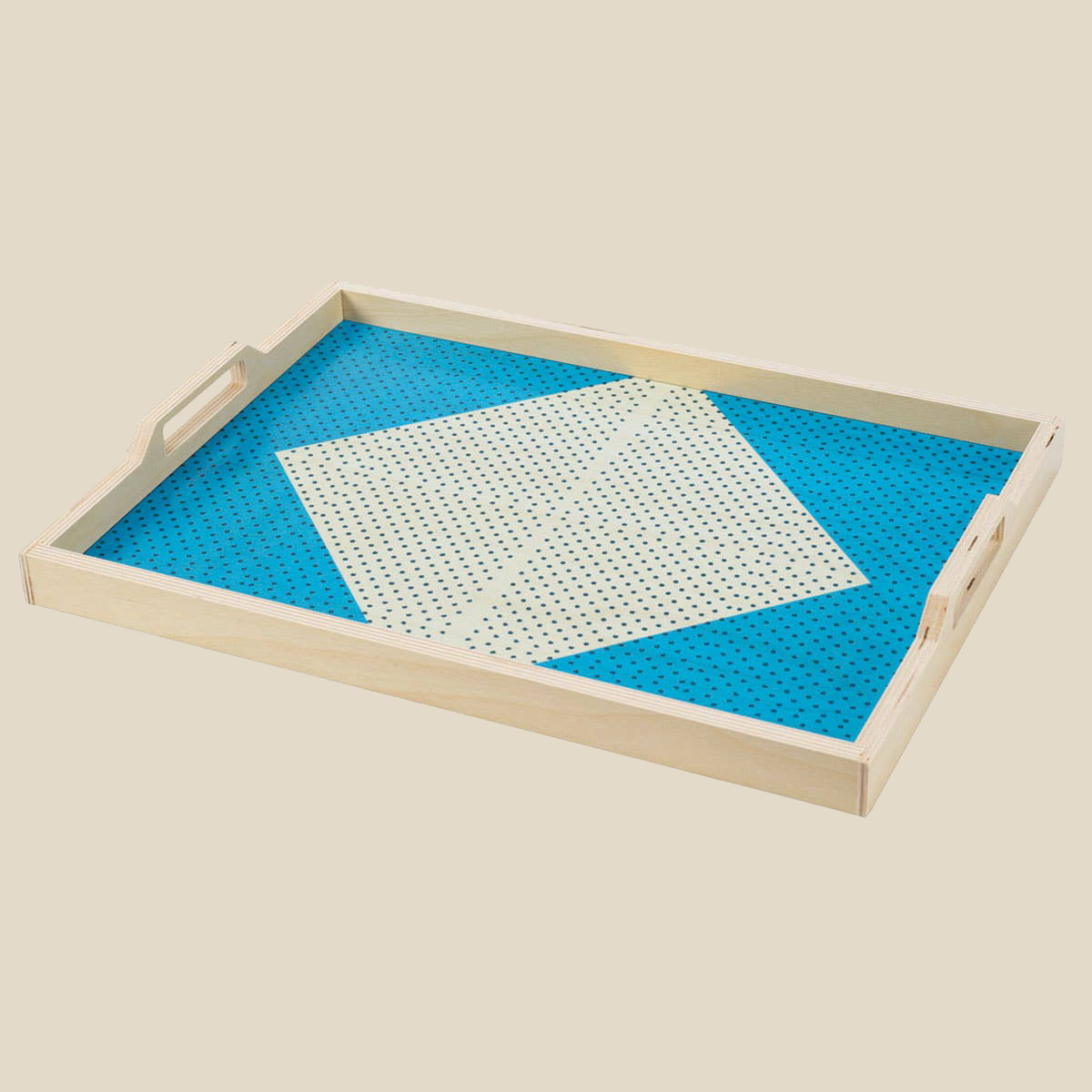Large Serving Tray ~ Cortina Blue