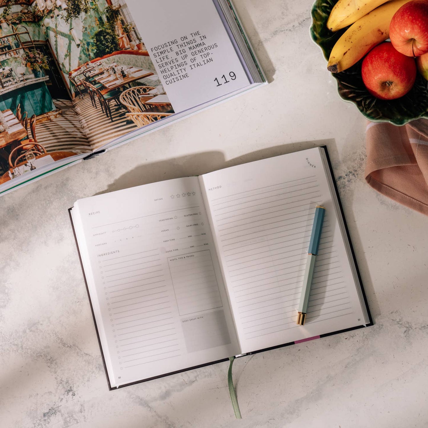 Recipe Journal ~ The Vineyard