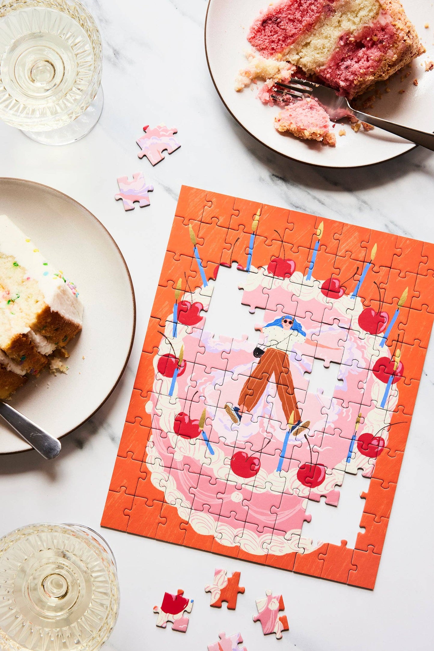 Puzzle (100 Pieces) ~ Cake Angel