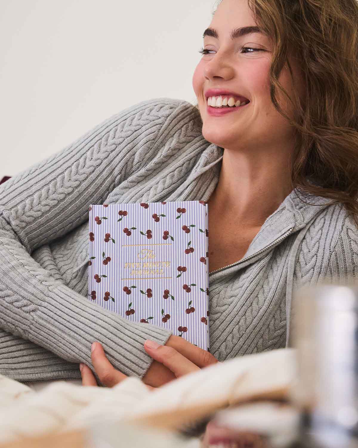 The Five Minute Journal ~ Cherry Stripe