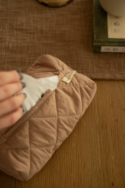 Quilted Wipes Pouch
