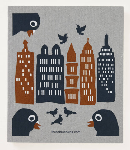 Swedish Dishcloth ~ Pigeon Pals