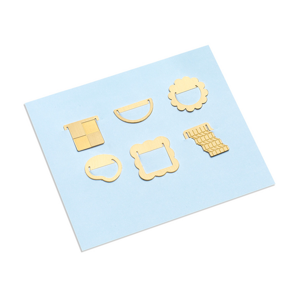 Metal Index Tabs ~ Curious Shapes