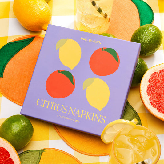 Cocktail Napkins ~ Citrus