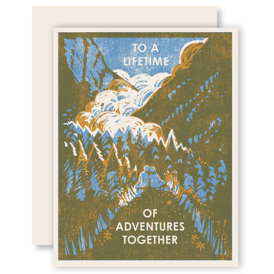 Birthday Greeting Card ~ Lifetime of Adventures