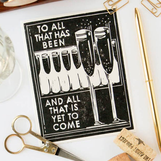 Celebratory Greeting Card ~ Cheers to All