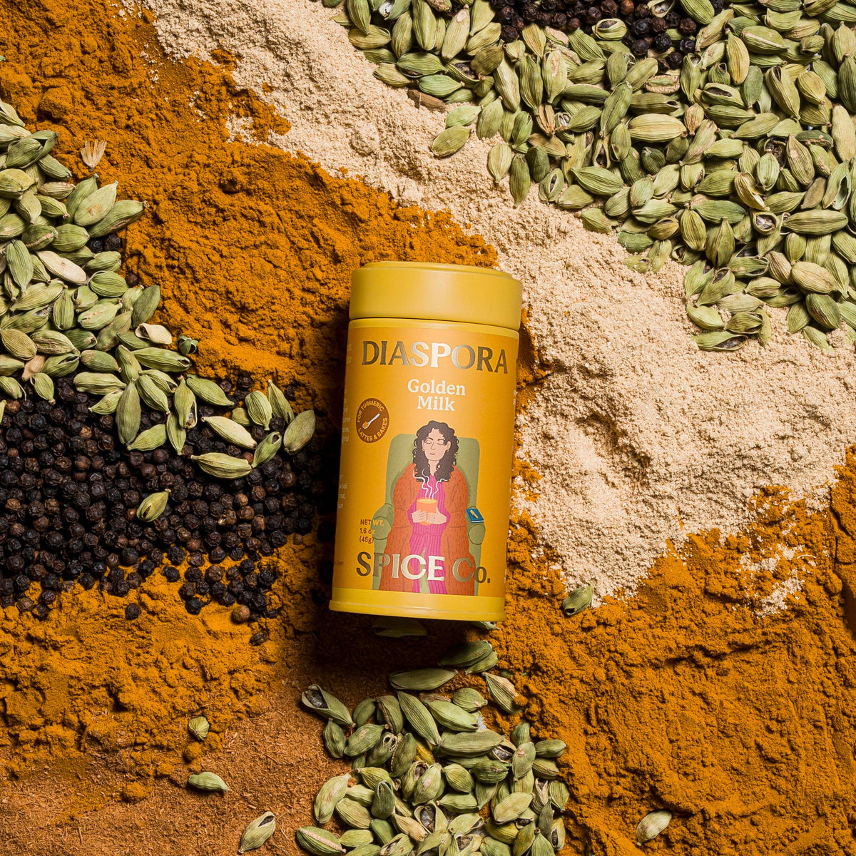Golden Milk (Spice Blend) - For Turmeric Lattes & Baking