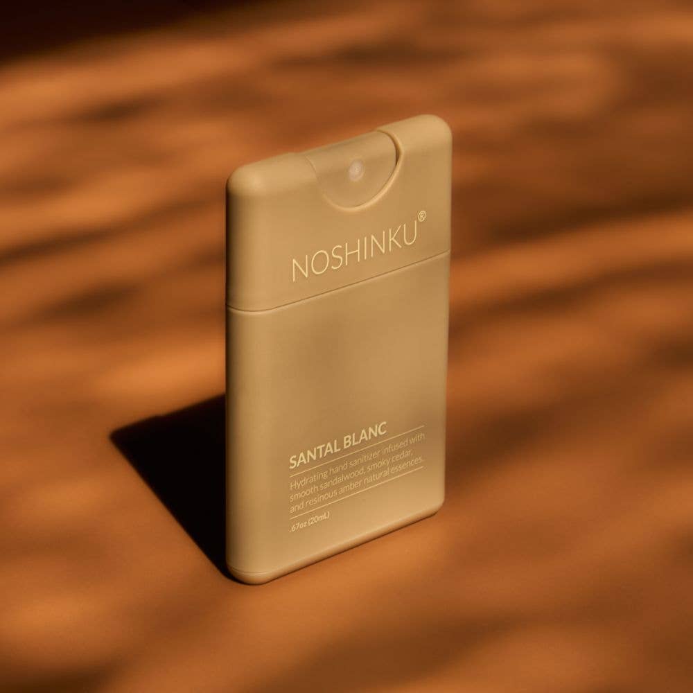 Refillable Pocket Sanitizer ~ Santal Blanc
