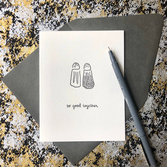 Romantic Greeting Card ~ So Good Together