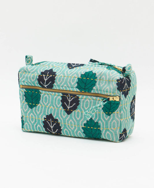 Medium Toiletry Bag ~ Leafy