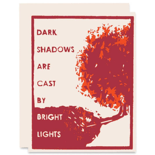 Sympathy Greeting Card ~ Bright Lights