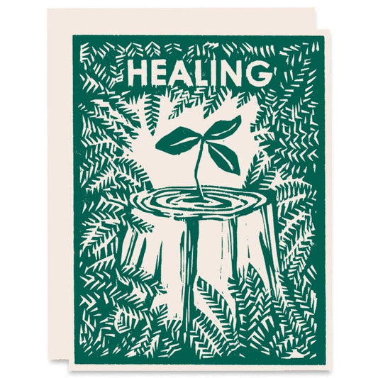Get Well Greeting Card~ Healing Tree