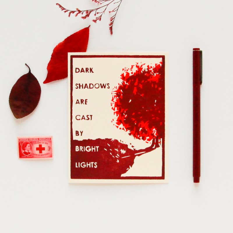 Sympathy Greeting Card ~ Bright Lights