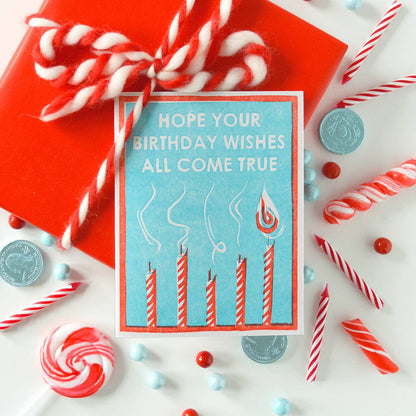 Birthday Greeting Card ~ Hope Your Wishes All Come True