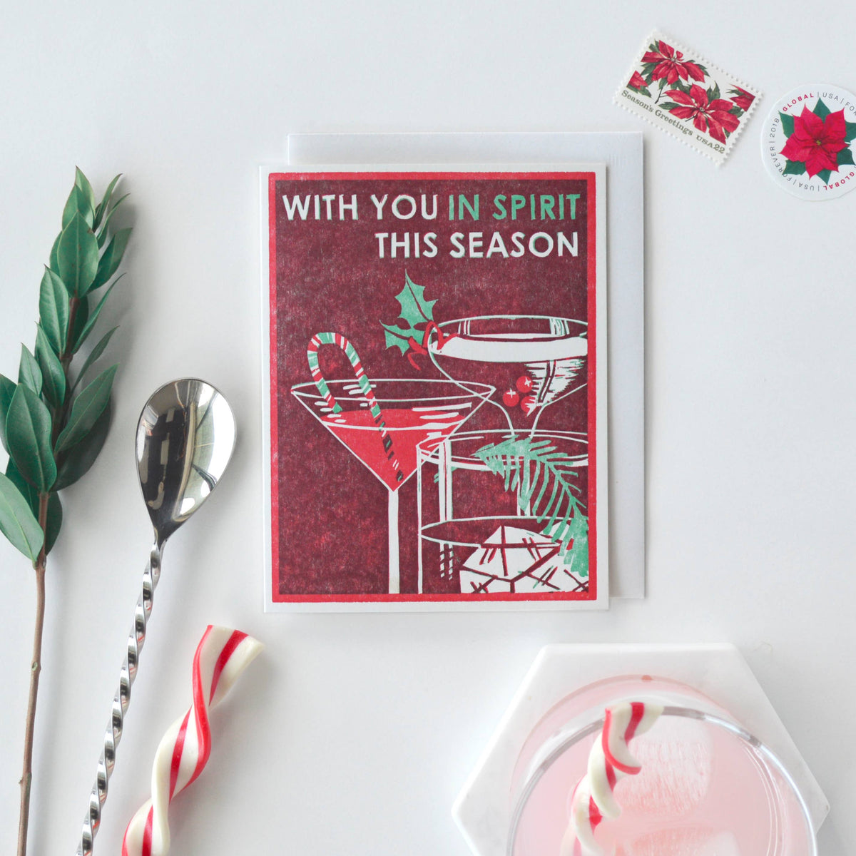 Holiday Card ~ With You in Spirit
