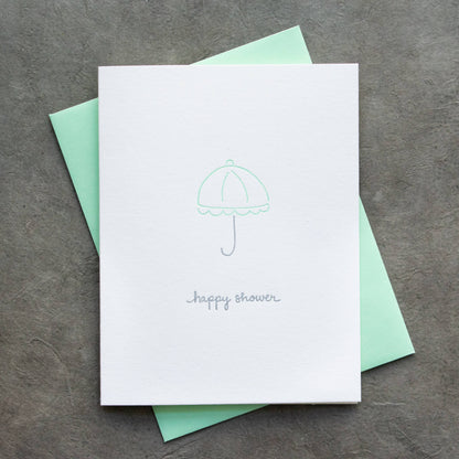 Celebratory Greeting Card ~ Happy Shower