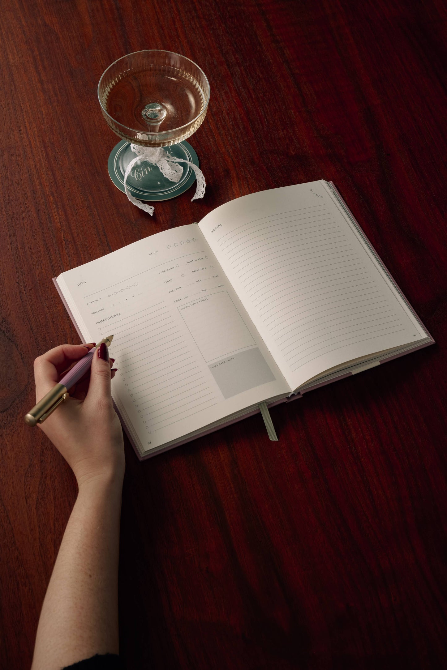Recipe Journal ~ The Vineyard