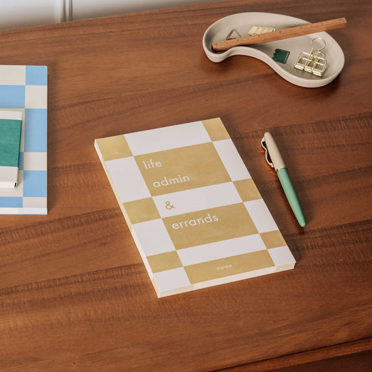 Weekly Productivity List Pad ~ Life Admin