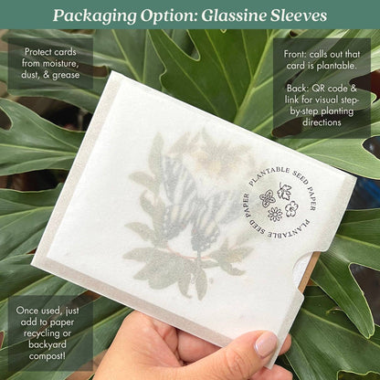 Luna Moth Plantable Greeting Card ~ Lun