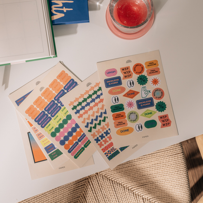 Sticker Set ~ Academic