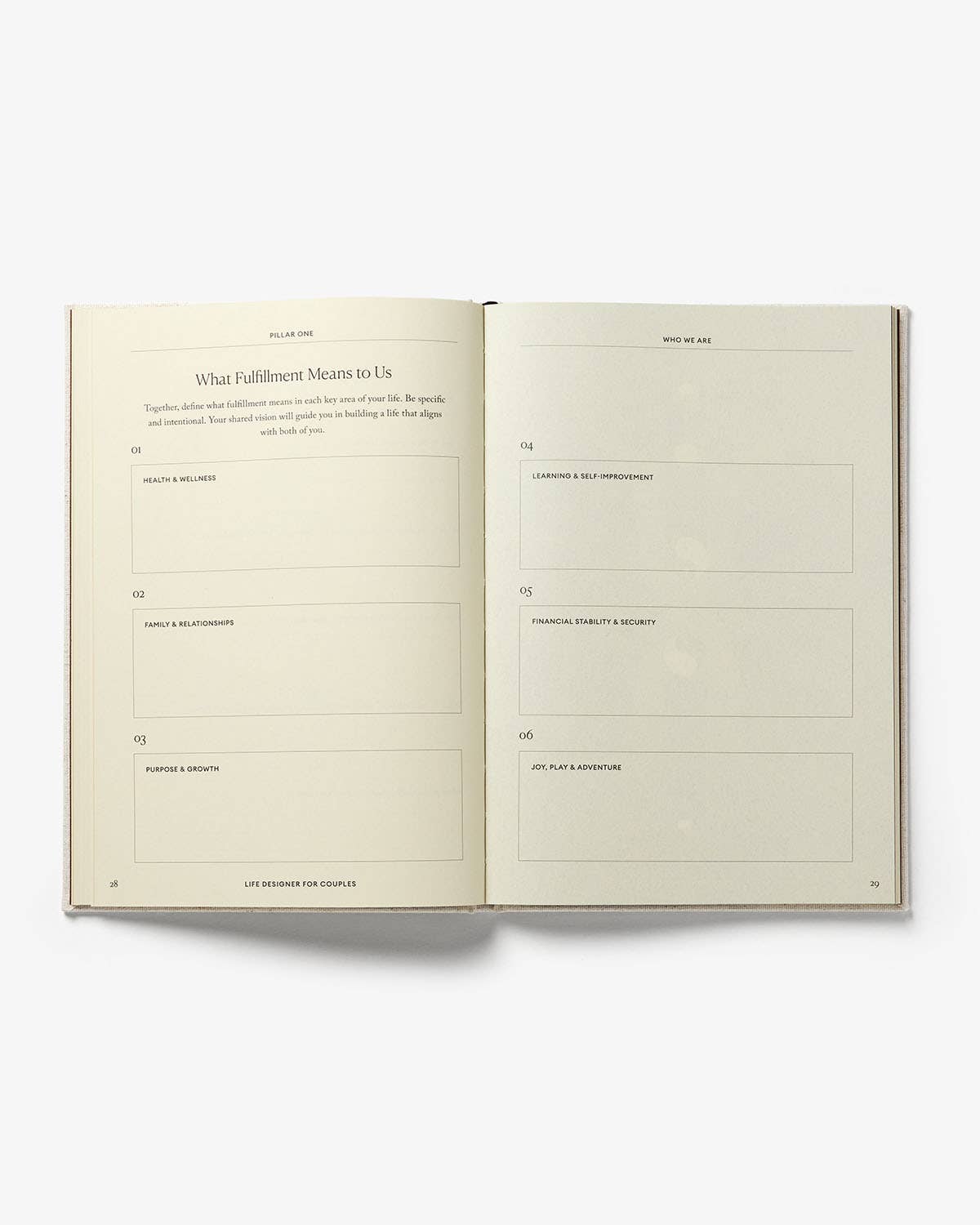 Guided Journal ~ Life Designer for Couples