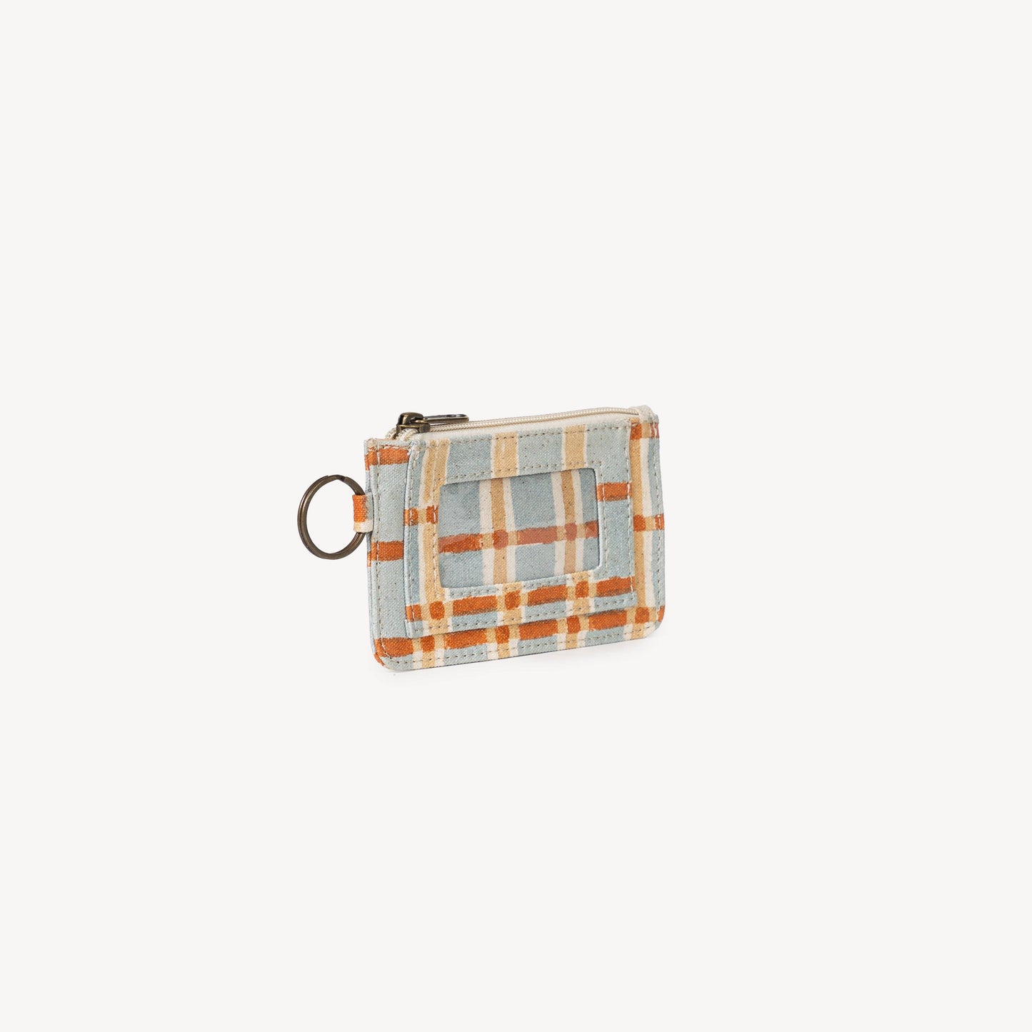 ID Pouch ~ Powder Plaid
