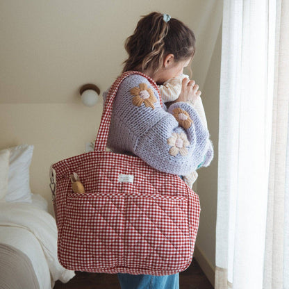 Diaper Bag ~ Red Gingham