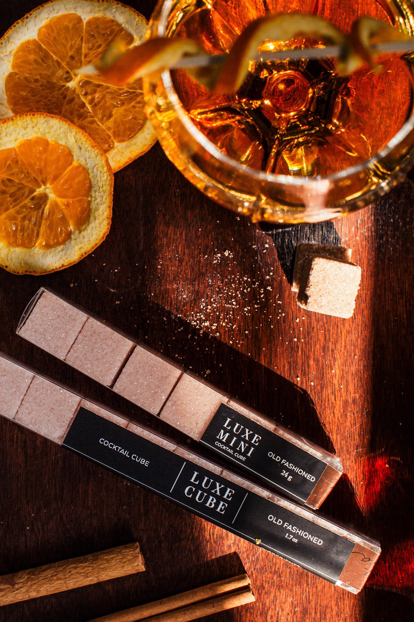 Mixology Cubes ~ Old Fashioned