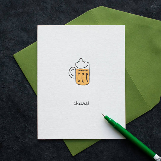 Appreciation Greeting Card ~ Cheers!