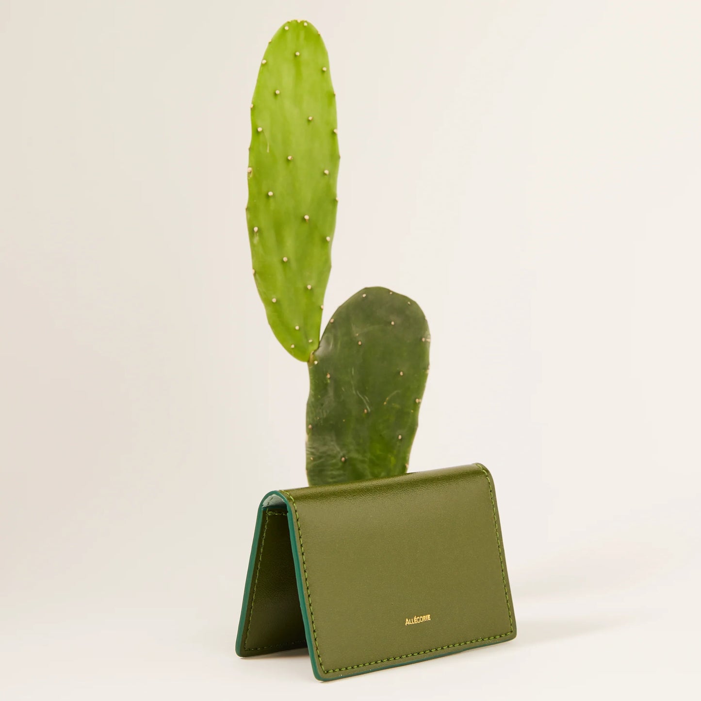 Cactus Leather Bifold Cardholder