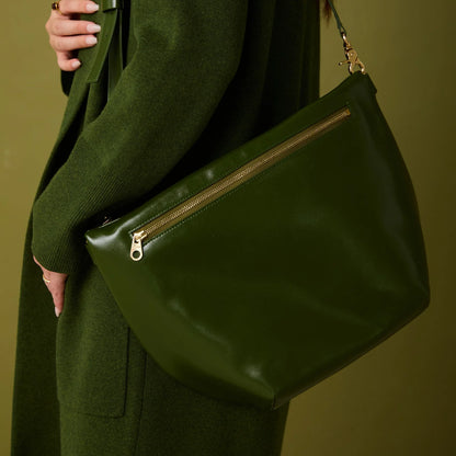 Large Crossbody Sac ~ Cactus Leather