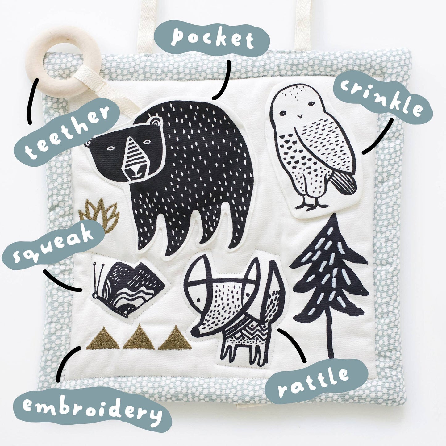 Organic Activity Pad ~ Woodland