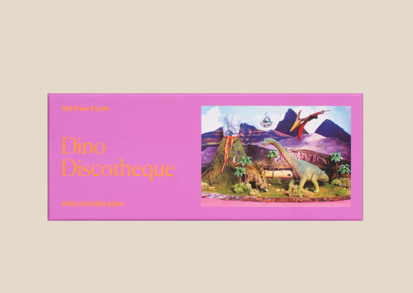 Puzzle (100 Piece) ~ Dino Discotheque