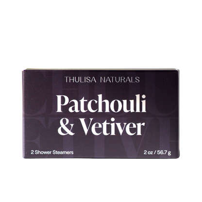 Shower Steamer Duo ~ Patchouli & Vetiver
