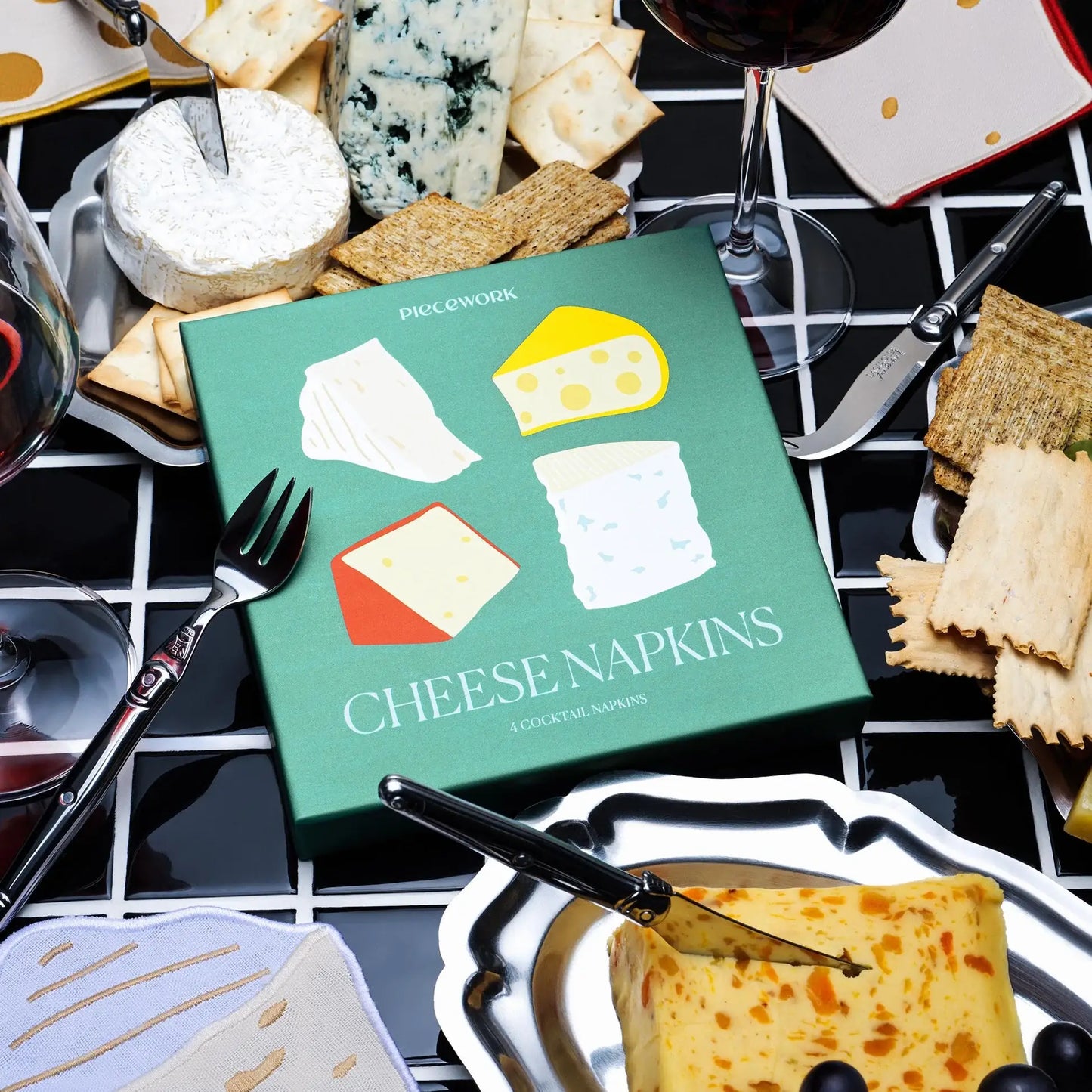 Cocktail Napkins ~ Cheese