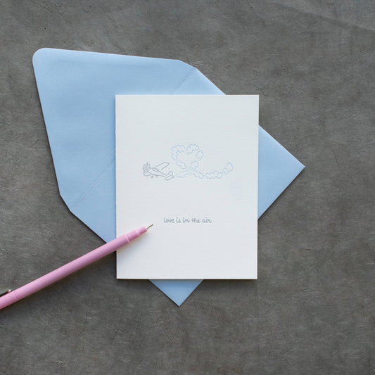 Romantic Greeting Card ~ Love is in the Air