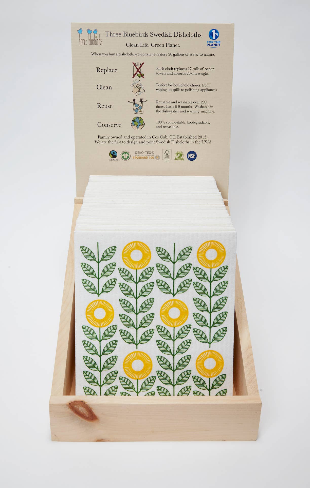 Swedish Dishcloth ~ Peaches
