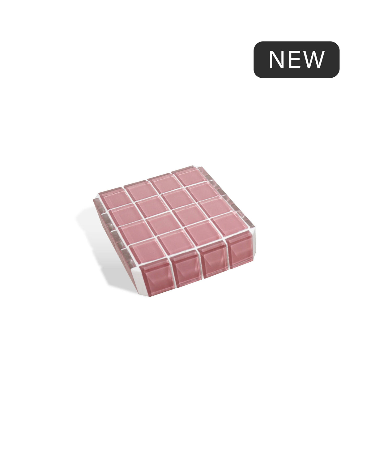 Glass Tile Coaster ~ It's Heart