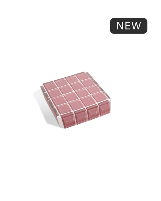 Glass Tile Coaster ~ It's Heart
