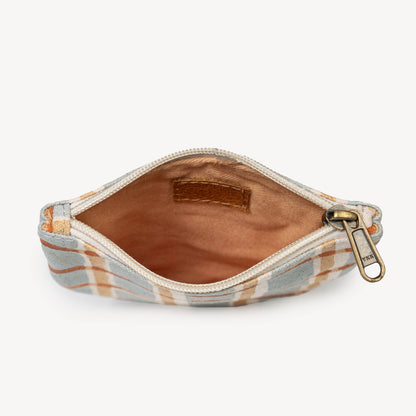 Half Moon Pouch ~ Powder Plaid