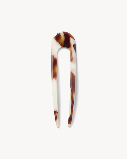 French Hair Pin ~ Mocha