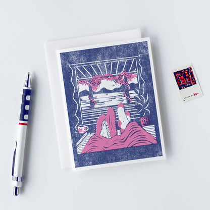 Romantic Greeting Card ~ The Honeymooners