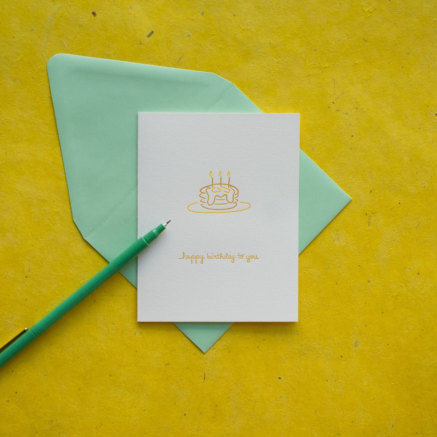 Birthday Greeting Card ~ Pancakes