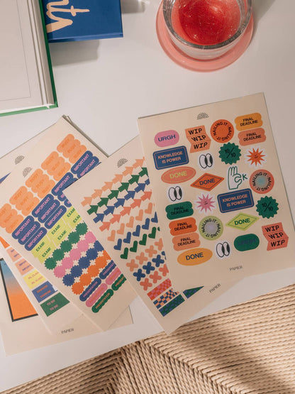 Sticker Set ~ Academic
