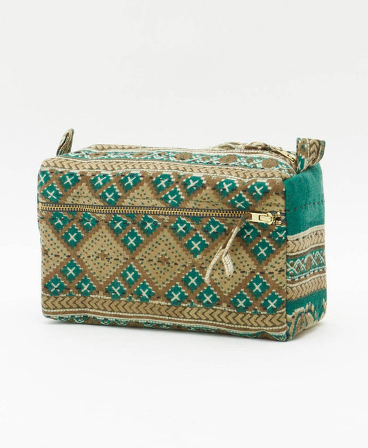 Medium Toiletry Bag ~ Blue Beige